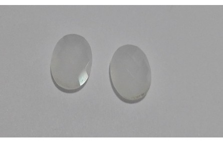 Cristal para cabujón 10,5*8,1mm Blanco opal