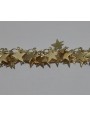 cadena estrellas de 8mm Oro Mate