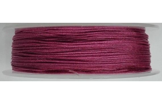 Hilo Macramé 1mm Rosa Malva