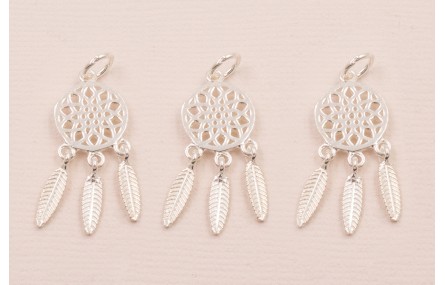 Colgante Atrapasueños Plata 925 25*12mm