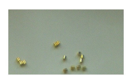 Tubito dorado 2mm