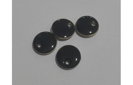 Disco esmaltado 8mm Negro