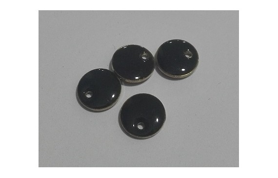 Disco esmaltado 8mm Negro