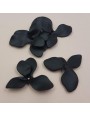 Pieza Flor 26,5mm diámetro Negro Mate