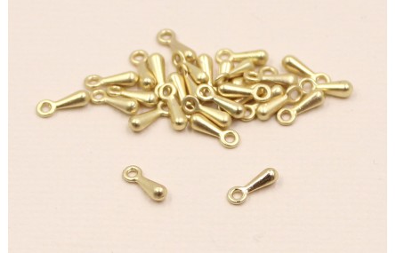 Colgante con Pivote de 7*2mm Dorado Mate