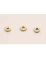 Disco irregular 3mm*1-1,5mm interior Oro Mate