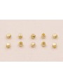 Micropieza Cubo 1*1mm Oro