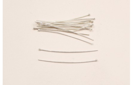 Alfiler 7*40mm cabeza Bola de 1,4mm P.Mate