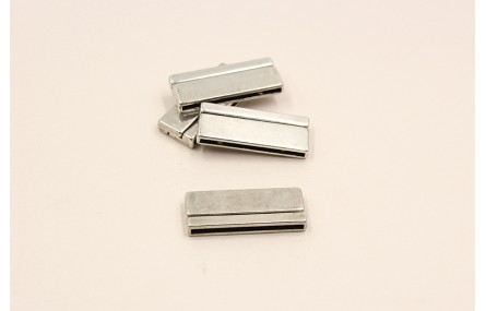 Cierre iman 40mm int. Plata vieja