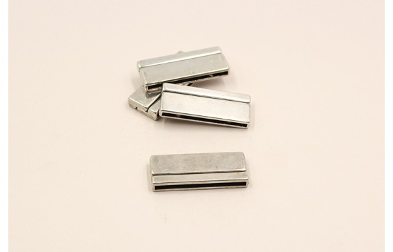 Cierre iman 40mm int. Plata vieja