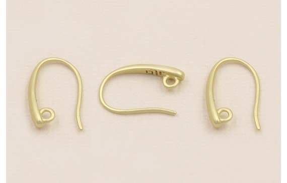 Pendiente gancho Oro
