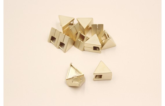 Perno cierre  16*10mm * 10mm Oro Mate