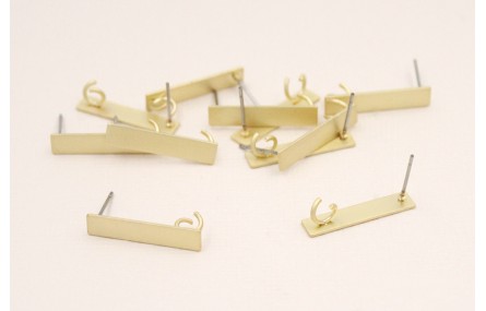 Listón de 20*4mm Dorado Mate