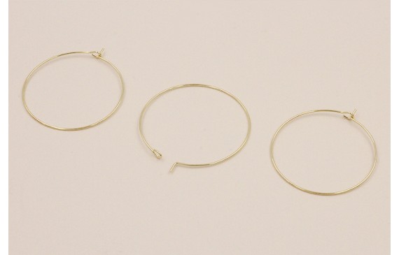 Stainless Steel: Aro Acero de 40mm Oro