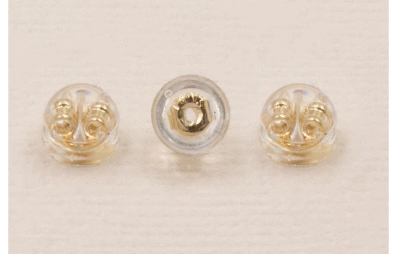 Tuerca Media Bola 5mm Silicona y Metal