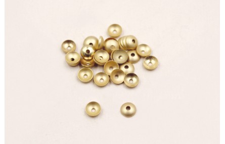 CASQUILLA PEQUEÑA ORO Mate