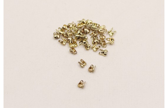 Terminal para cadena Bolas 1,2mm ORO