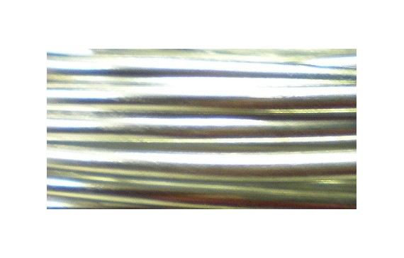 HILO DE ALUMINO PLATA 2MM GROSOR