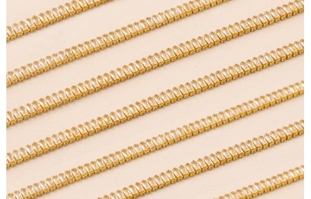 Cadena Strass cristal de 3*1,5mm Lt Rose