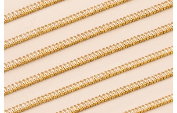 Cadena Strass cristal de 3*1,5mm Lt Rose