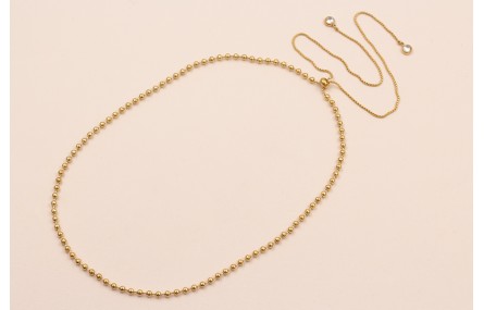 Collar Completo 72cm con regulador Stainless Steel