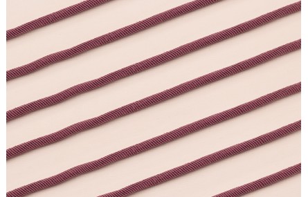 Cordón Elástico 3mm Morado