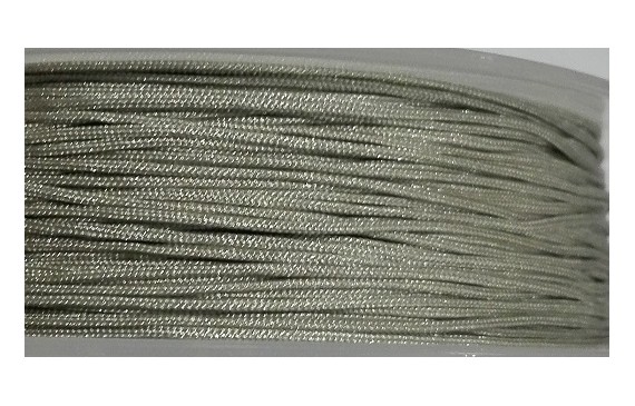 Hilo Macramé 1mm Gris