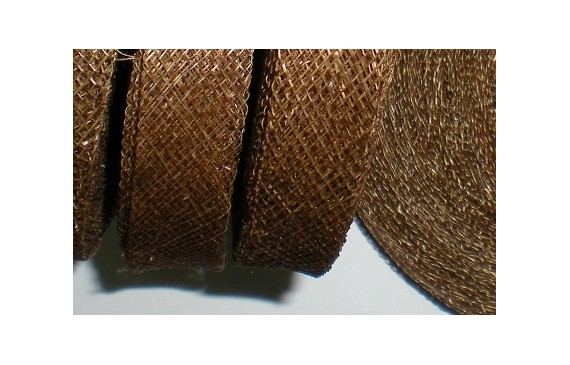 Cinta sinamay 2cms Marrón claro