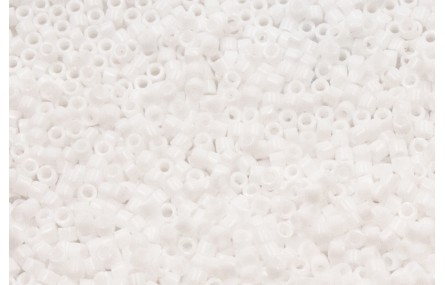bolsa 8 grs Miyuki Delica OPAQUE CHALK WHITE DB200