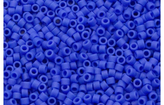 Bolsa de 8grs Delica 11/0 Matted Opaque Cyan Blue