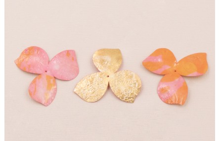 Trébol Oro y Rosa 35mm