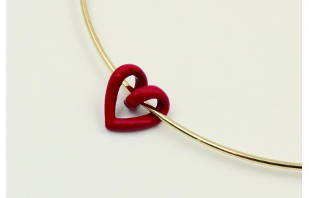 Pulsera acero inoxidable nudo corredizo con hueco 