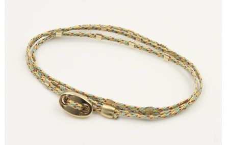 Pulseras micro driza colores azul,amarillo,rojo y 