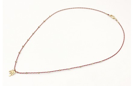 Solitario con hilo micro driza rojo,oro,morado con