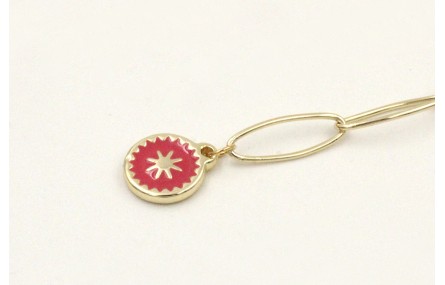 Pulsera cadena acero inoxidable eslabón grande ova