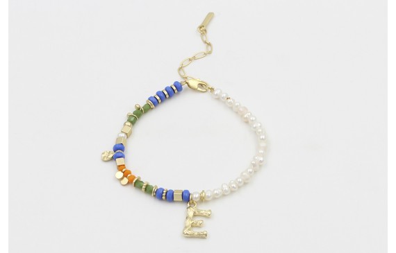 Pulsera facetadas verdes,ovnis facetados azules y 