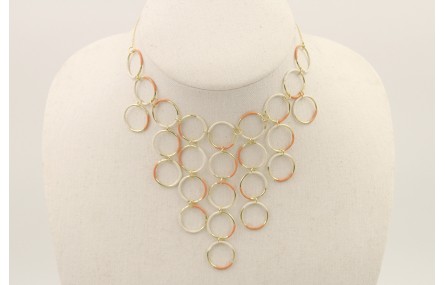 Colla babero de acero inoxidable con arandelas esm