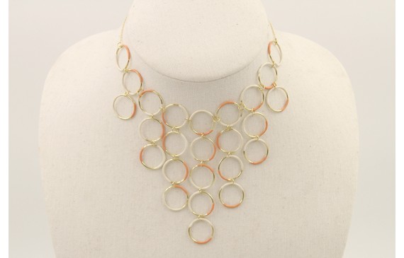 Colla babero de acero inoxidable con arandelas esm