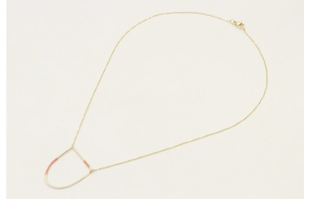 Collar de acero inoxidable con cadena de eslabón p