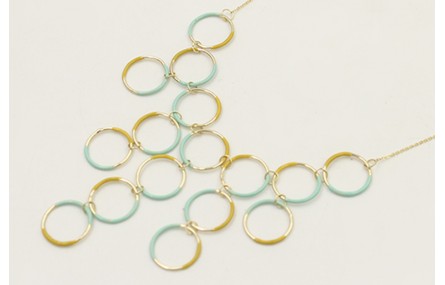 Colla babero de acero inoxidable con arandelas esm