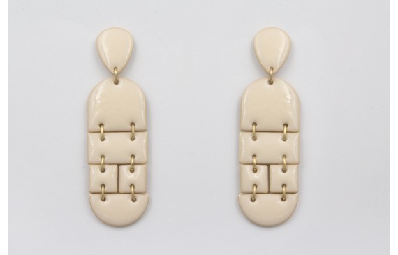 Pendientes perno gota, semi ovalos, rectangulos, s