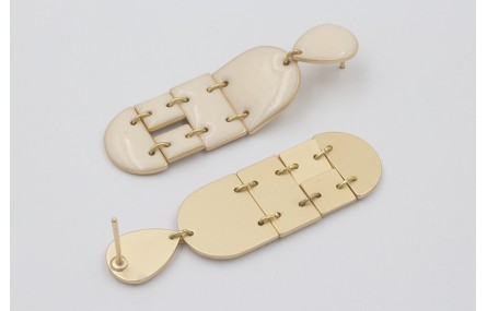 Pendientes perno gota, semi ovalos, rectangulos, s