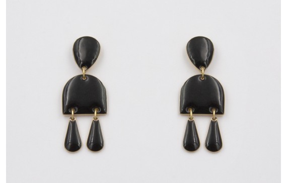 Pendientes perno gota, semi ovalo, lagrima todo es