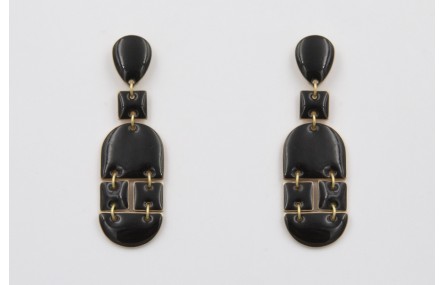 Pendientes perno gota, semi ovalo, cuadrado, semic