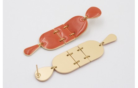 Pendientes perno gota, semi ovalo,rectangulos, lag