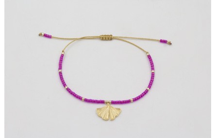 Pulsera acero inoxidable con colgante cala y miyuk