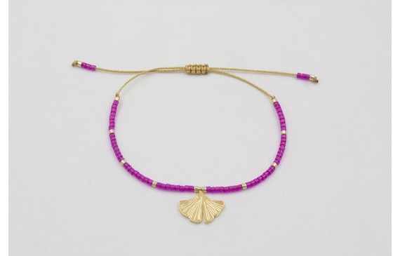 Pulsera acero inoxidable con colgante cala y miyuk