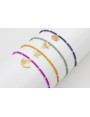 Pulsera acero inoxidable con colgante cala y miyuk