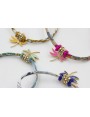 Pulsera acero inoxidable de lazo liberty flores co