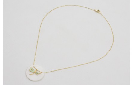 Collar acero inoxidable cadena eslabón pequeño col